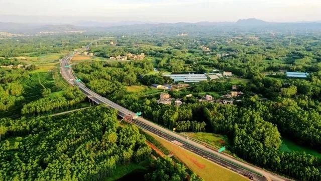 玉湛高速玉林段出入口,玉湛高速广西段通车时间