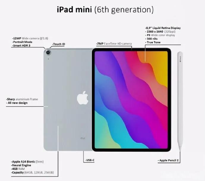 iPadmini6小巧迷你巨无霸，学习or游戏利器