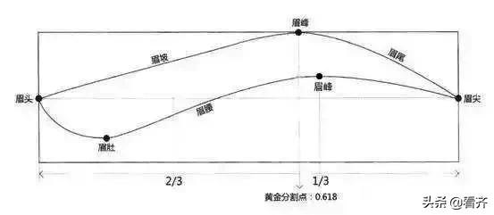 齐齐哈尔时尚：初学眉毛基础线条画法眉毛的画法步骤图解