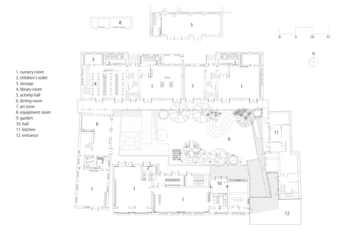 北京爱之园,幼儿园花园景观打造