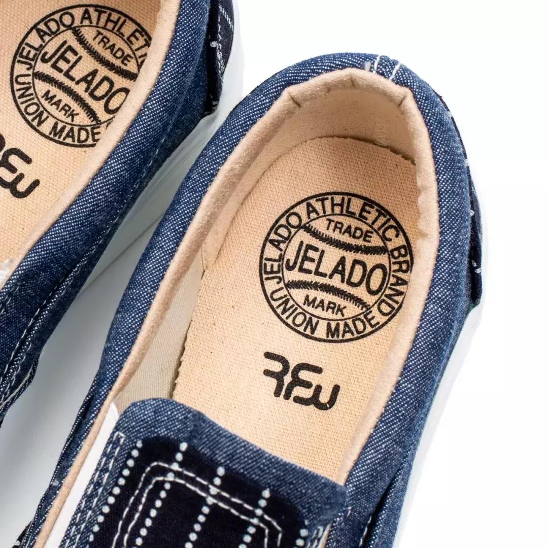 levisjordan联名鞋,丹宁蓝鞋