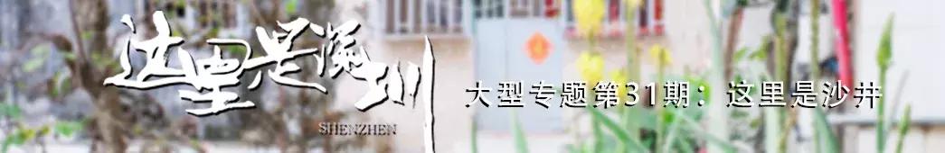 每个地方都有个沙井,好多地方叫沙井