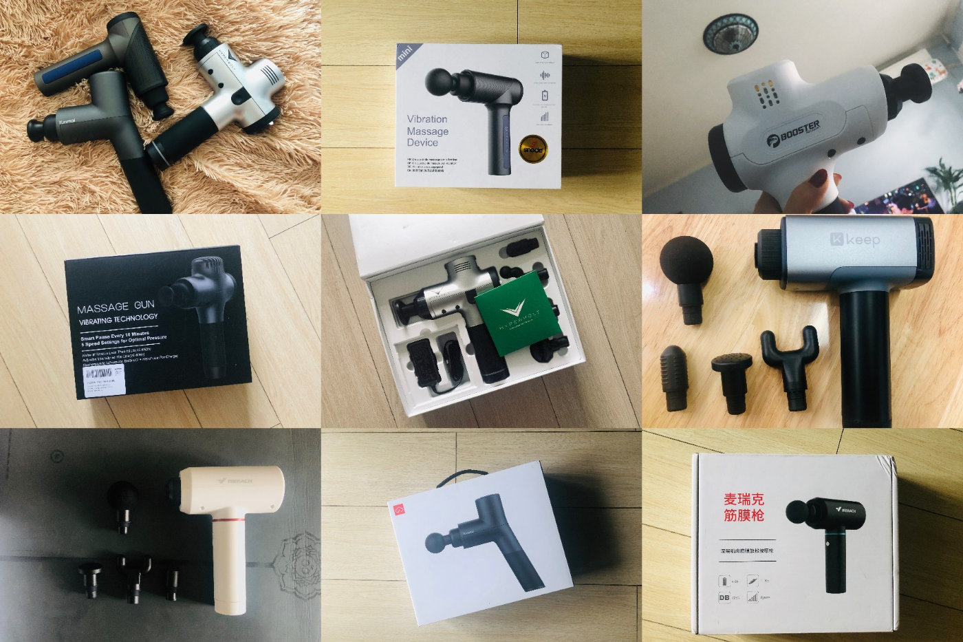 入门级筋膜枪测评,评测筋膜枪