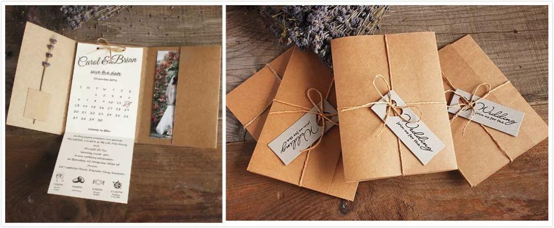 独特大气的婚礼请柬,简单高级婚礼请柬模板