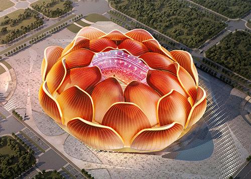 世界足球圣地,广州恒大莲花体育足球场