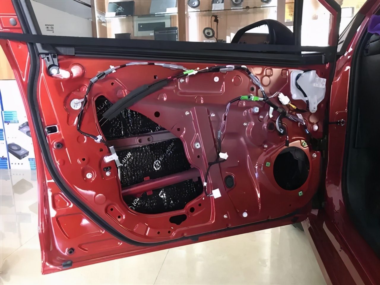 丰田卡罗拉音响改装案例,卡罗拉1.6汽车音响改装