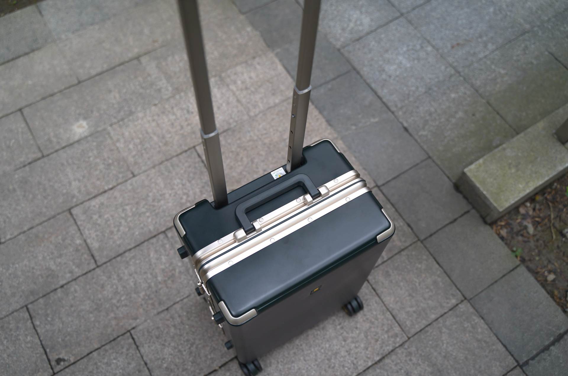 地平线8号power墨绿色,地平线8号行李箱真实测评经典款