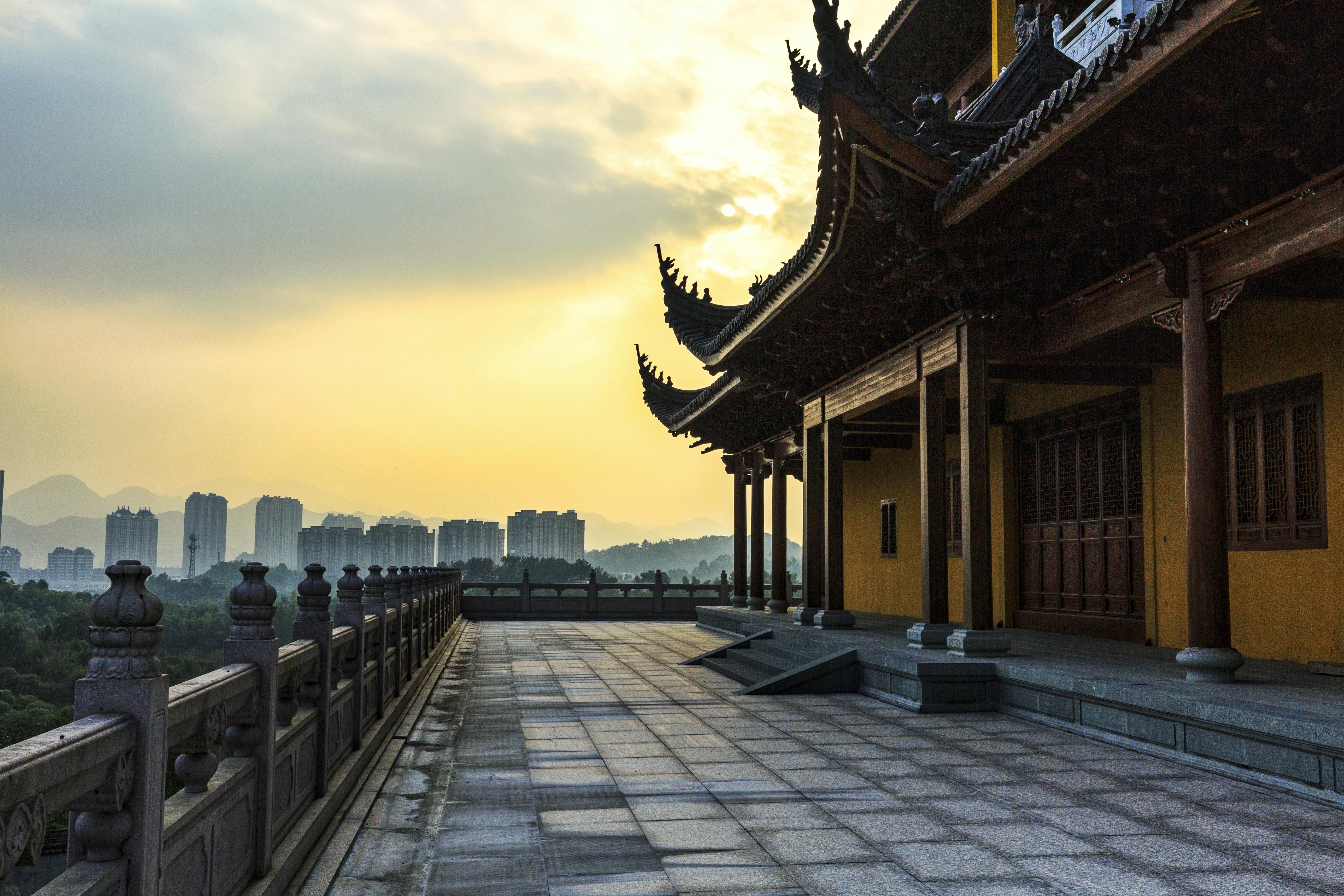 弥勒寺庙的真实图片,大慈禅寺弥勒