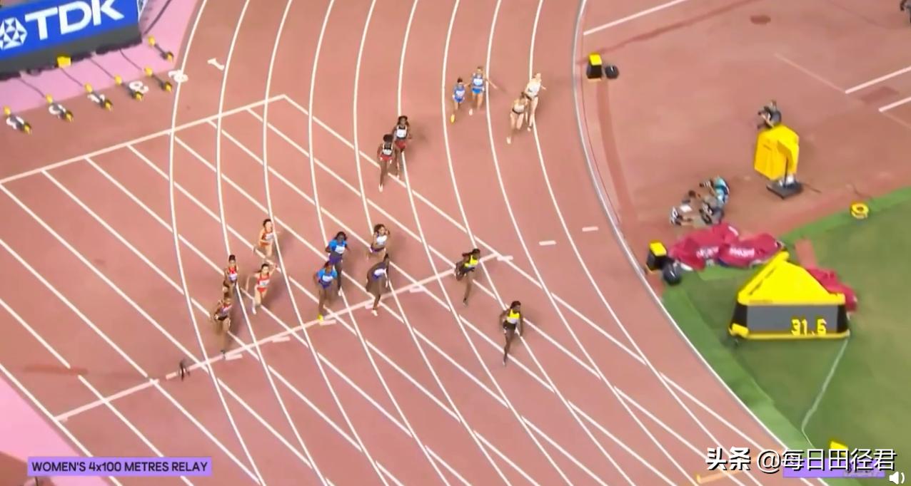 41秒44斩获个人第二金！女飞人弗雷泽率牙买加接力队击败美国英国