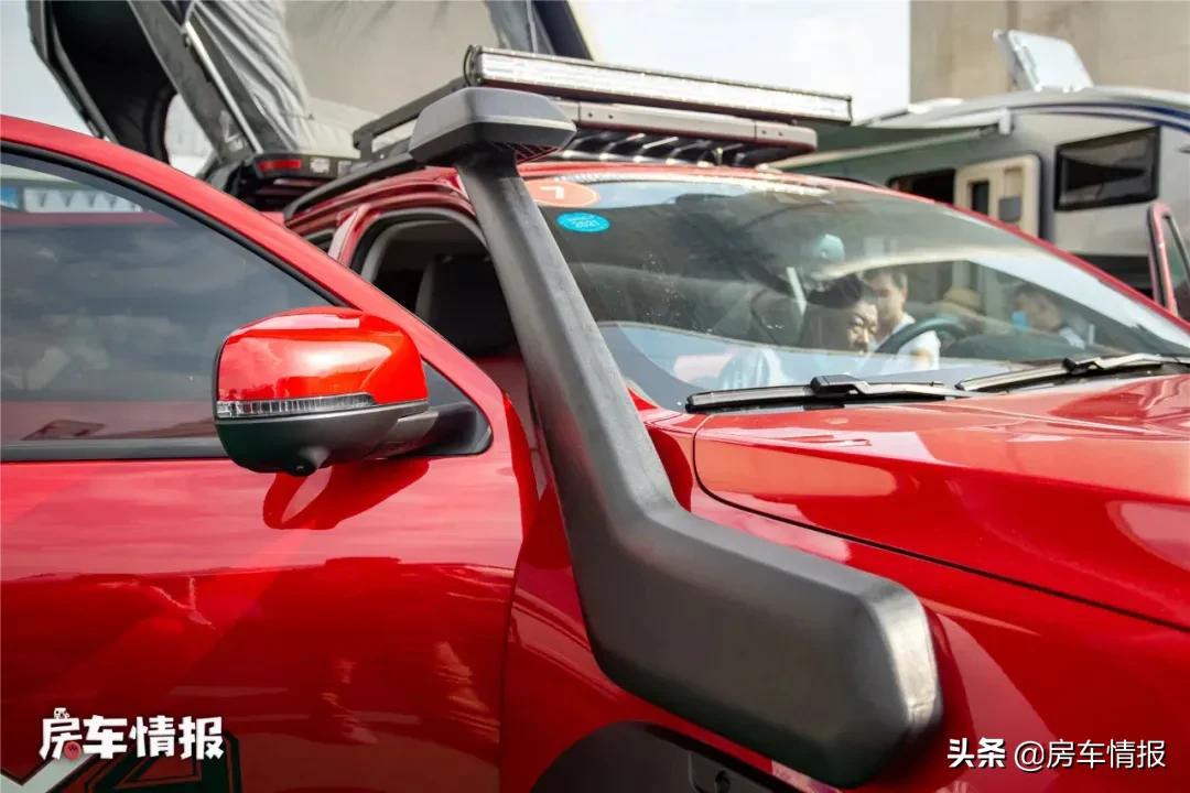 2022新款长城炮柴油版房车价格,最新款长城炮单排升顶房车