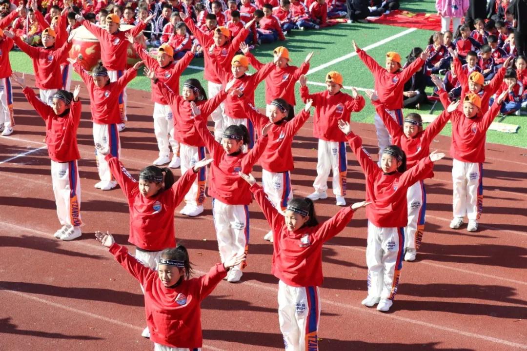 鹤湖学校体育节开幕式,如皋市体育运动学校