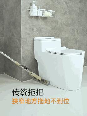美观实用懒人拖把免手洗,新式拖把免手洗推荐家用