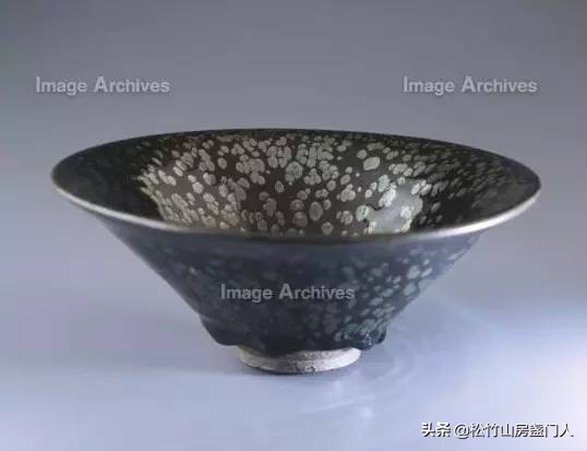 日本收藏的建盏天目曜变,日本国宝级老宋代建盏