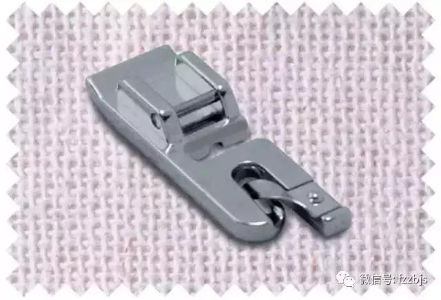 服装专业卷边手势技巧,锁边压脚神器防卷边