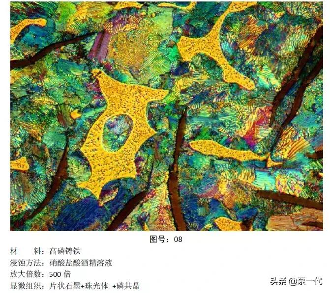 马氏体、奥氏体、珠光体，20种材料彩色金相，带你轻松识别