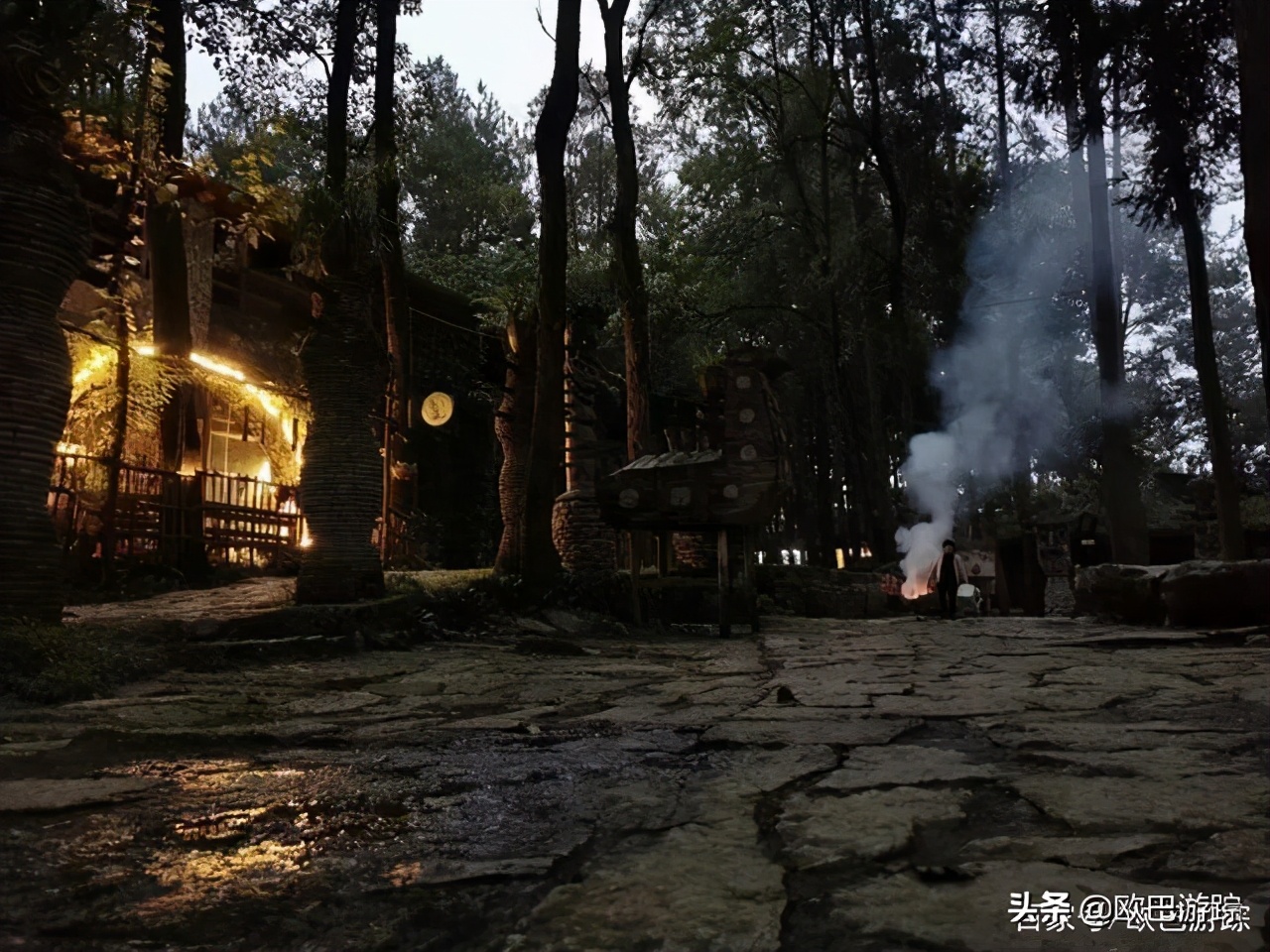 夜郎谷捐赠,贵州石头城夜郎谷