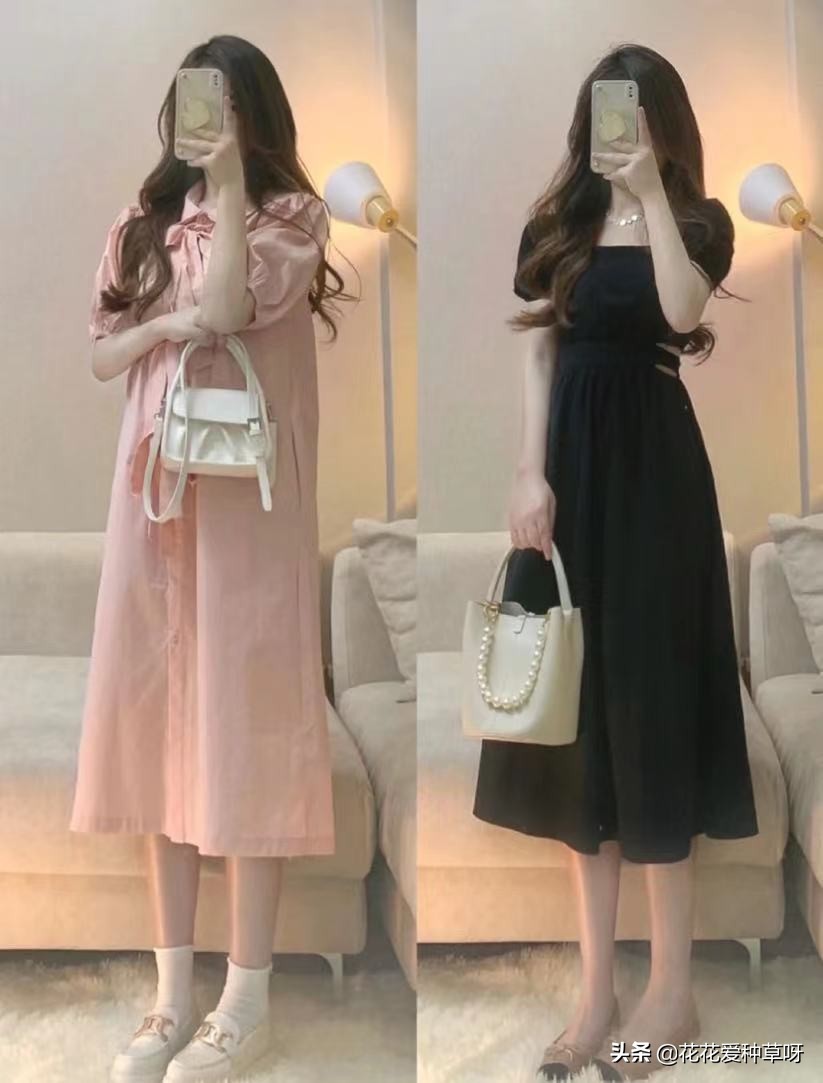 极致温柔的气质早秋穿搭