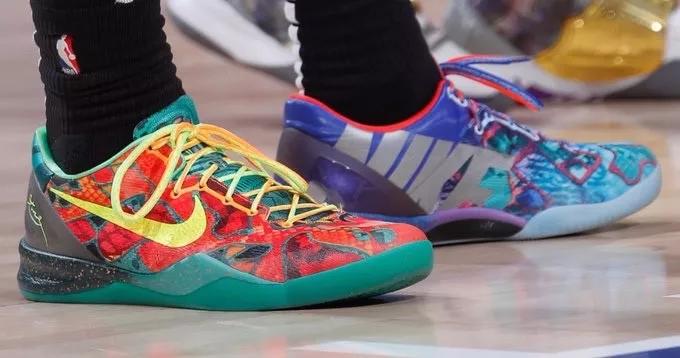 NBA球员上脚：戈登穿361度球鞋，乔治的PG4又有新配色