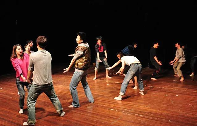 表演形体站姿练习,形体基本功训练组合