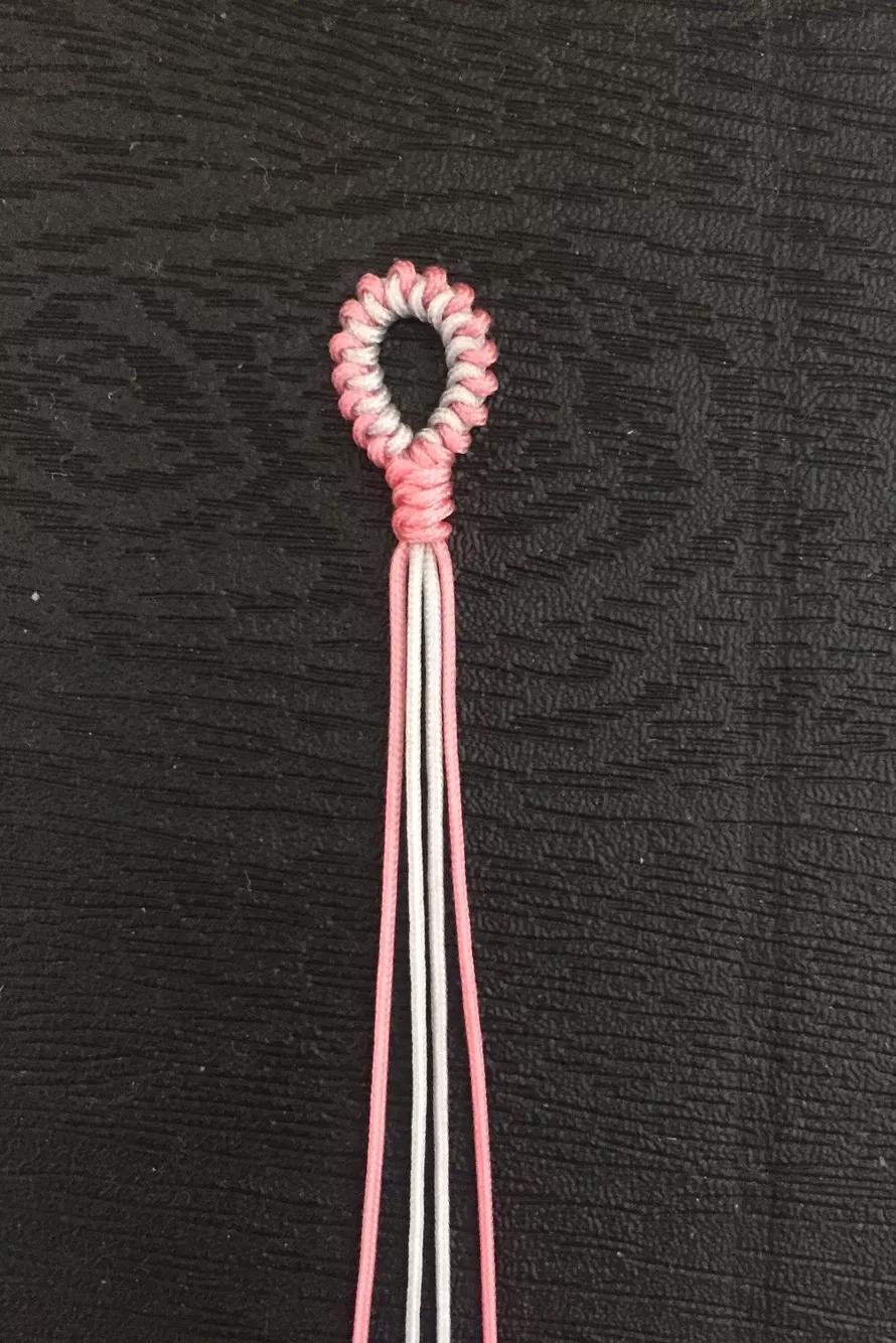 又简单又好看的彩绳手链,简单又好看又好编的手链