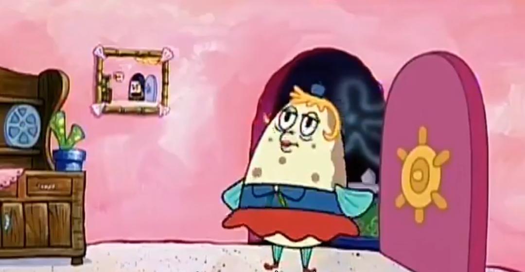 《海绵宝宝》可爱版本的泡芙老师,海绵宝宝未解之谜泡芙老师