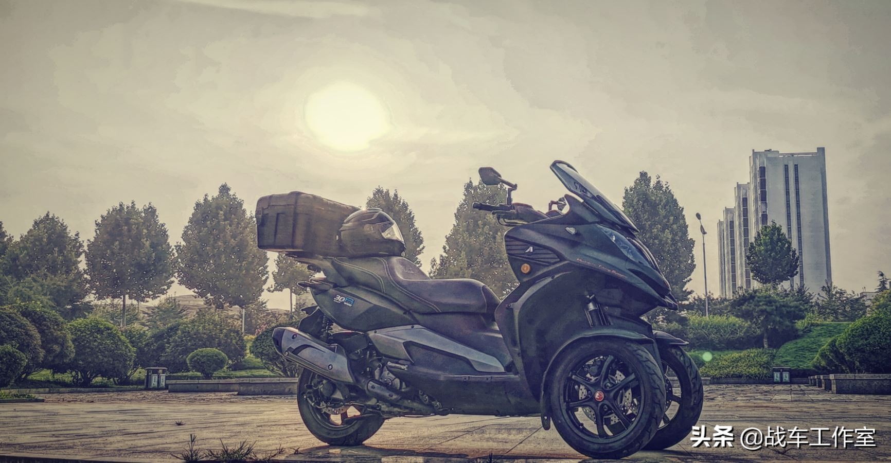 宏佳腾3d-350r用的什么发动机,宏佳腾350r倒三轮摩托车评测