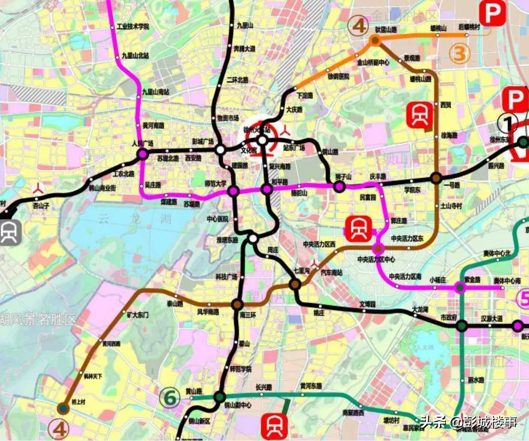 徐州地铁5号线什么时候开通,徐州地铁5号线最新线路图及站点