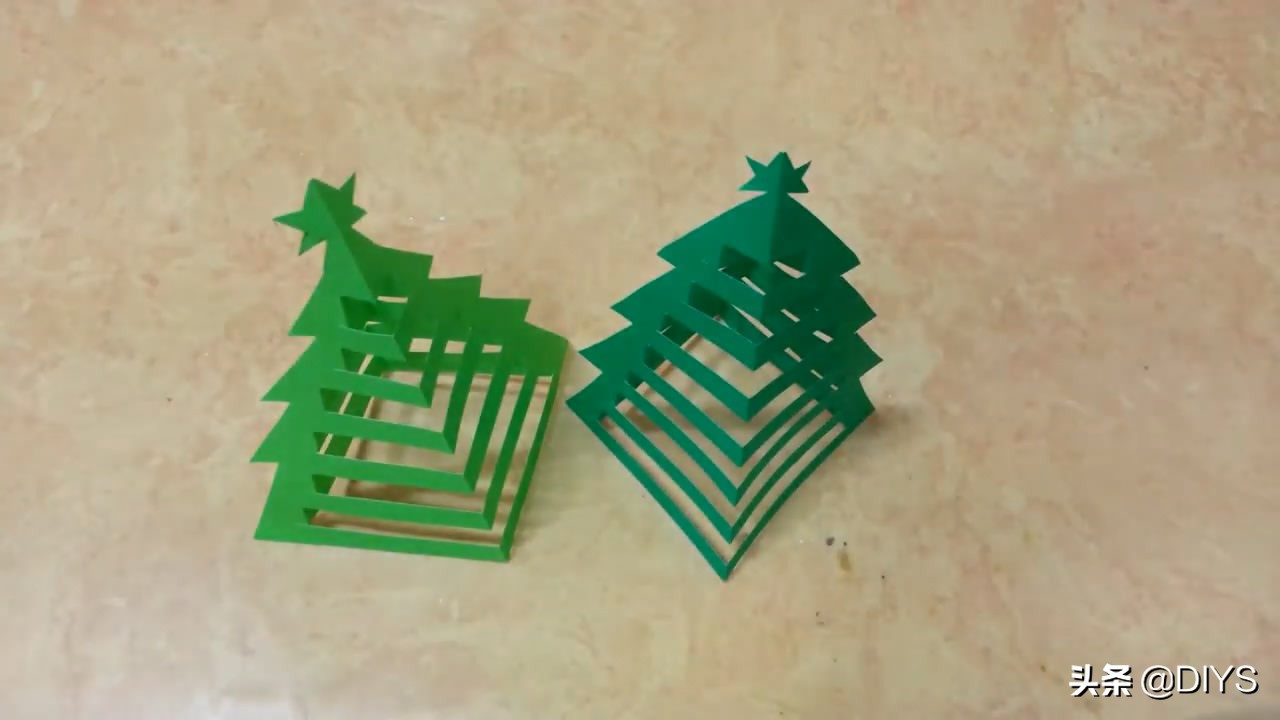 手工剪纸圣诞树需要什么材料,圣诞树剪纸手工8-10岁