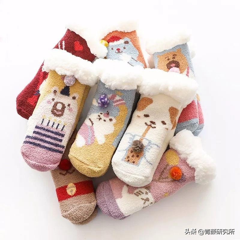 冬日暖脚可爱袜子,冬季可爱袜子