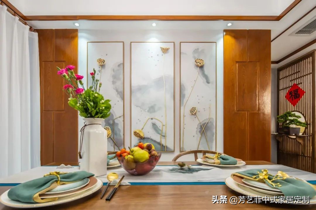 新中式家具简单大气图,新中式家具秀气