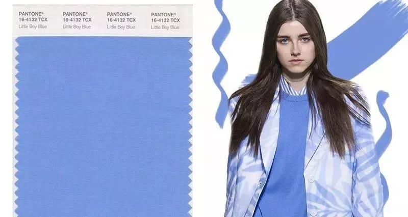 蓝色系单品look,蓝色好看的单品