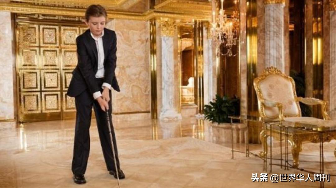 美国名媛圈的终极梦想,特朗普小儿子颜值担当