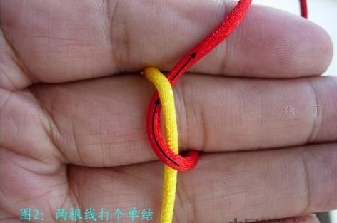 绳结编法大全中国结,中国结纽扣编法慢动作编手链