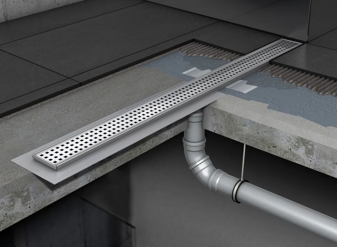 最简易的干湿分离淋浴间,淋浴区干湿分离