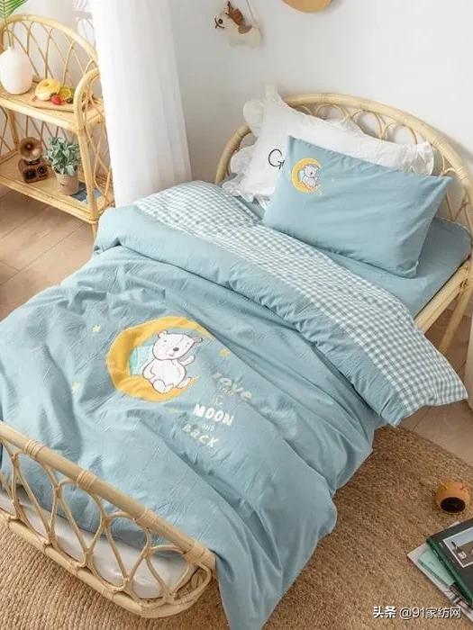 什么颜色床品适合宝宝睡眠,健康睡眠来自舒服的床品