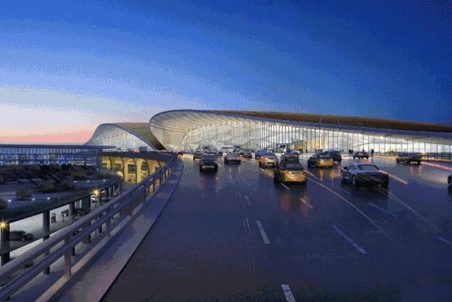 大兴机场多牛视频,中国大兴机场有多牛