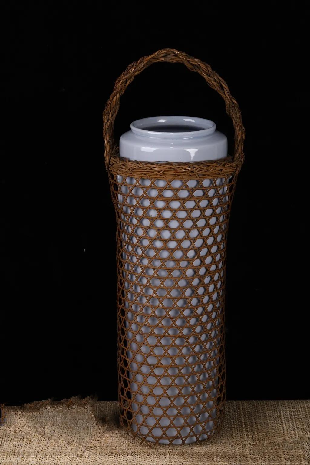 象腿瓶和筒瓶区别,象腿瓶单色釉