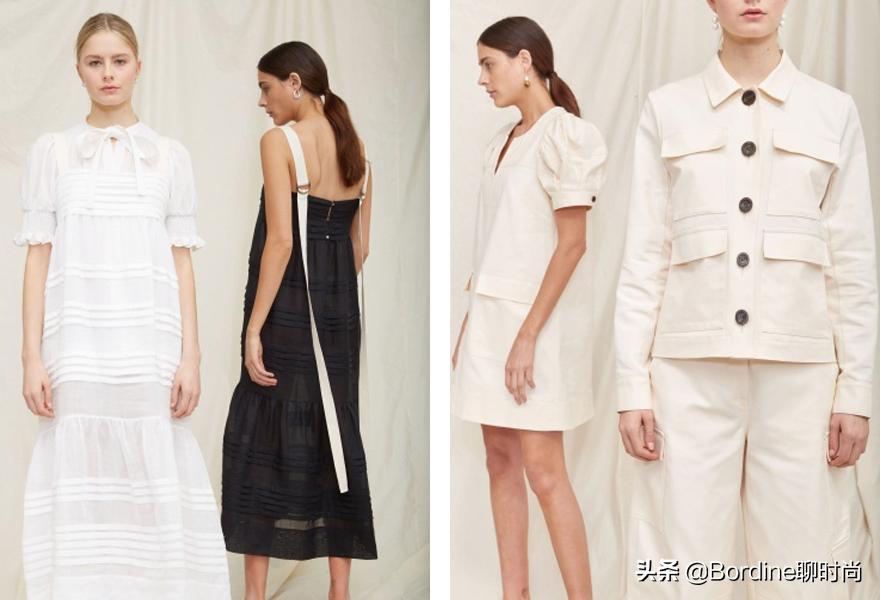 leemathews2021春夏，经典复古的条纹波点碎花