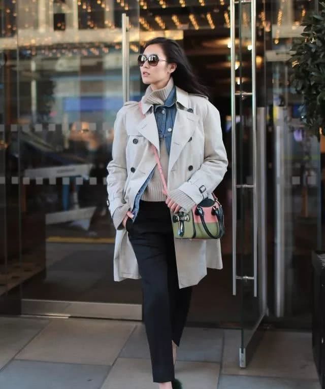 刘雯大包包推荐,刘雯同款豹纹包包