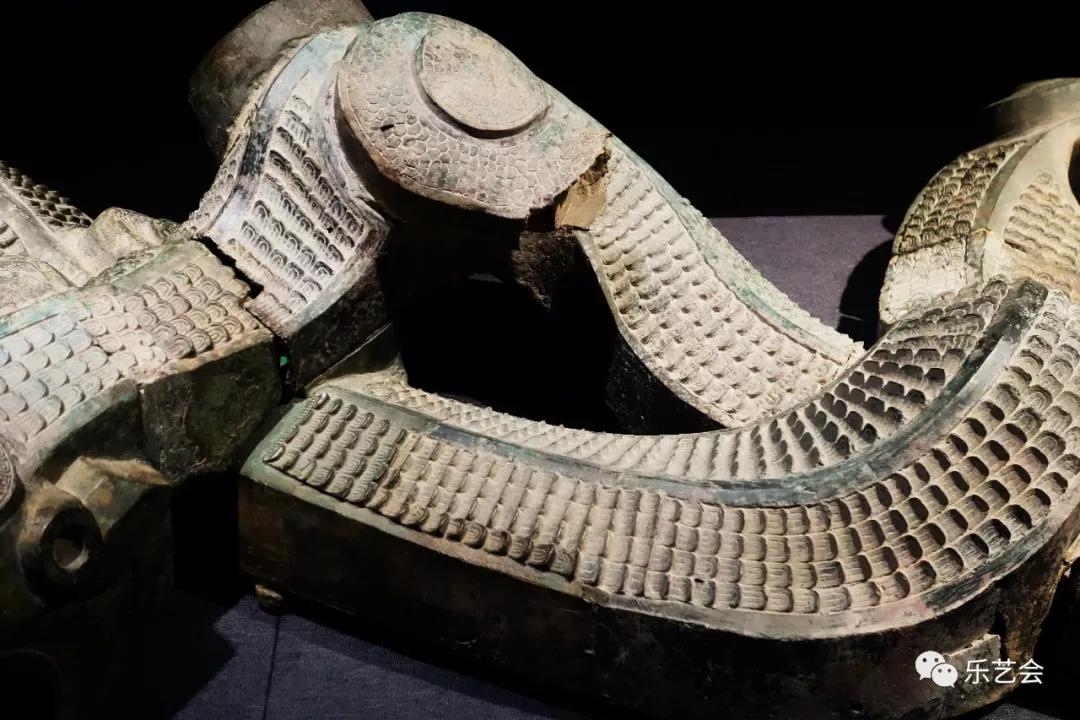 蟠螭纹青铜镜高清,稀见清代四部辑刊影印版