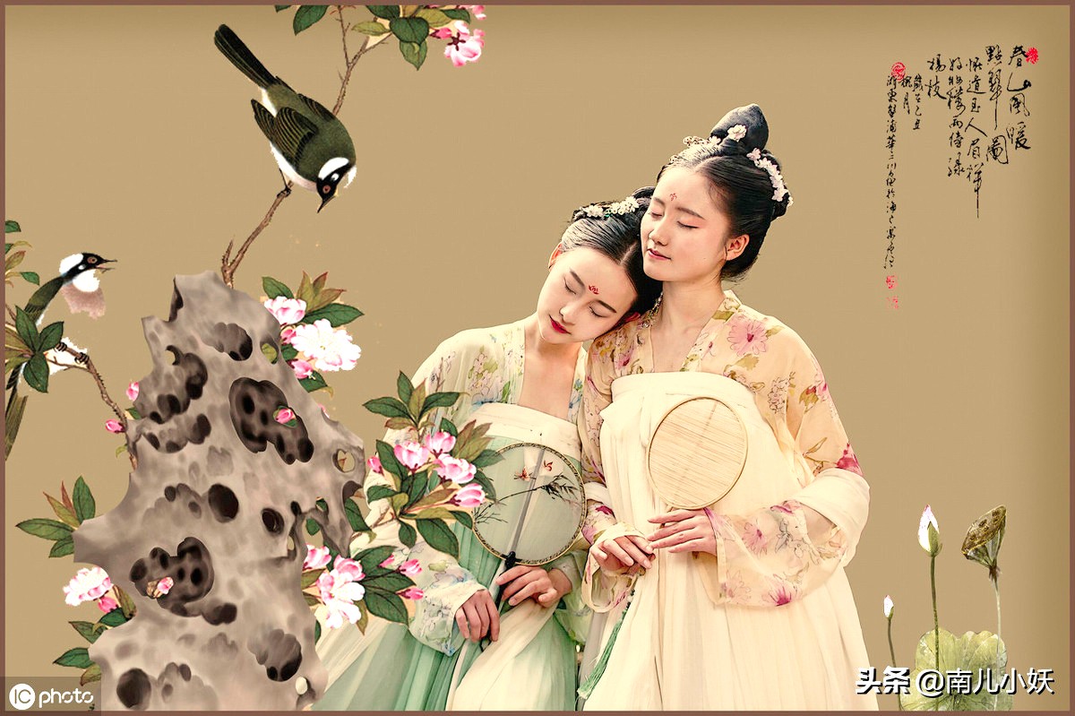 三国时期的发髻,中日韩三国古代发型