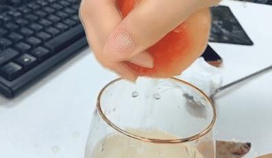 好吃又甜的水蜜桃,爆汁奶香水蜜桃