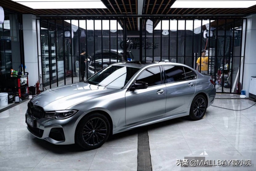 宝马3系改色膜最火的颜色,膜呗改色膜