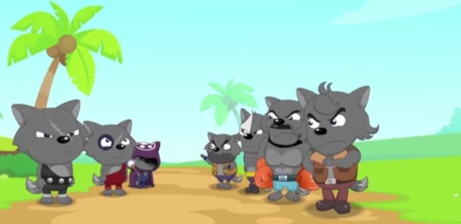 喜羊羊与灰太狼里面可怜的红太狼,喜羊羊离开青青草原照顾到灰太狼