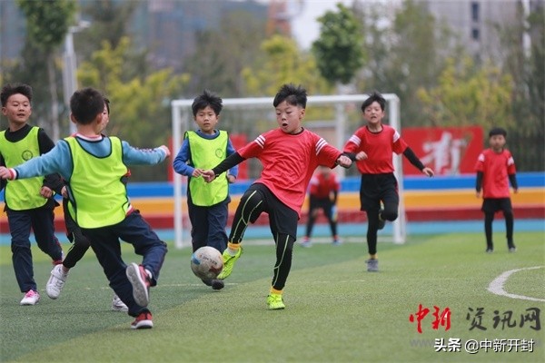 开封市顺河区区长杯校园足球联赛,开封市杏花营小学足球比赛