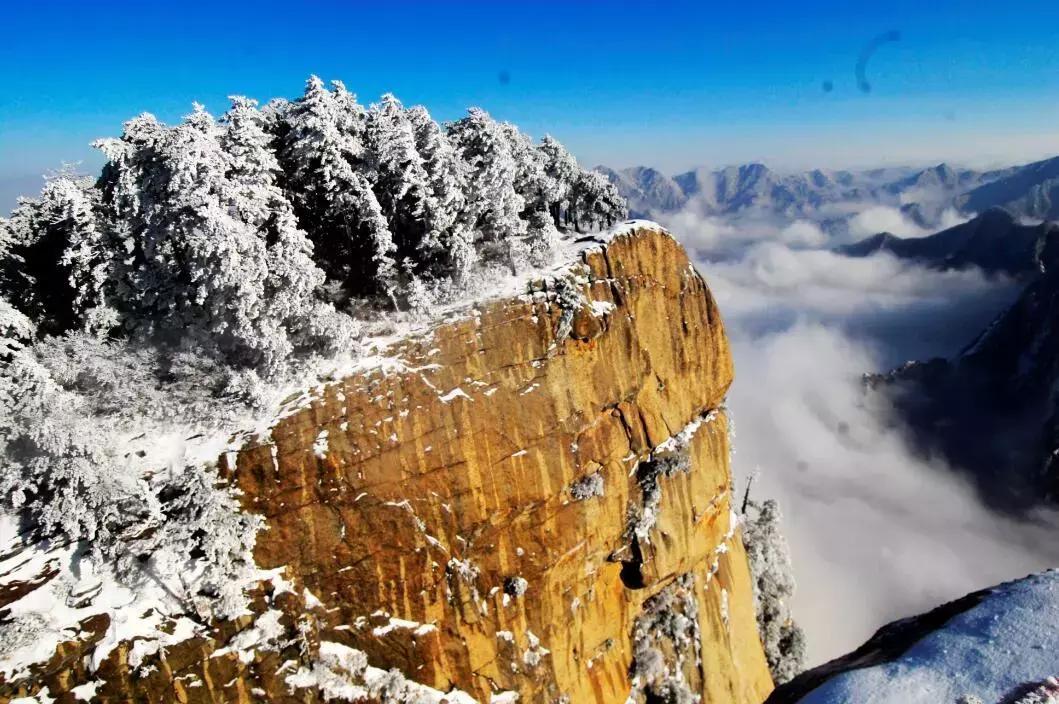 冬天的华山,华山的风景就是这么美