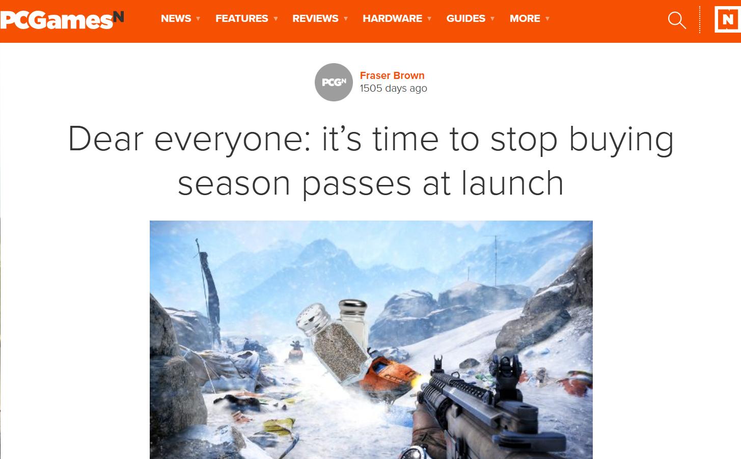 从商业模式到消费者欺诈，“游戏季票”究竟是好是坏？