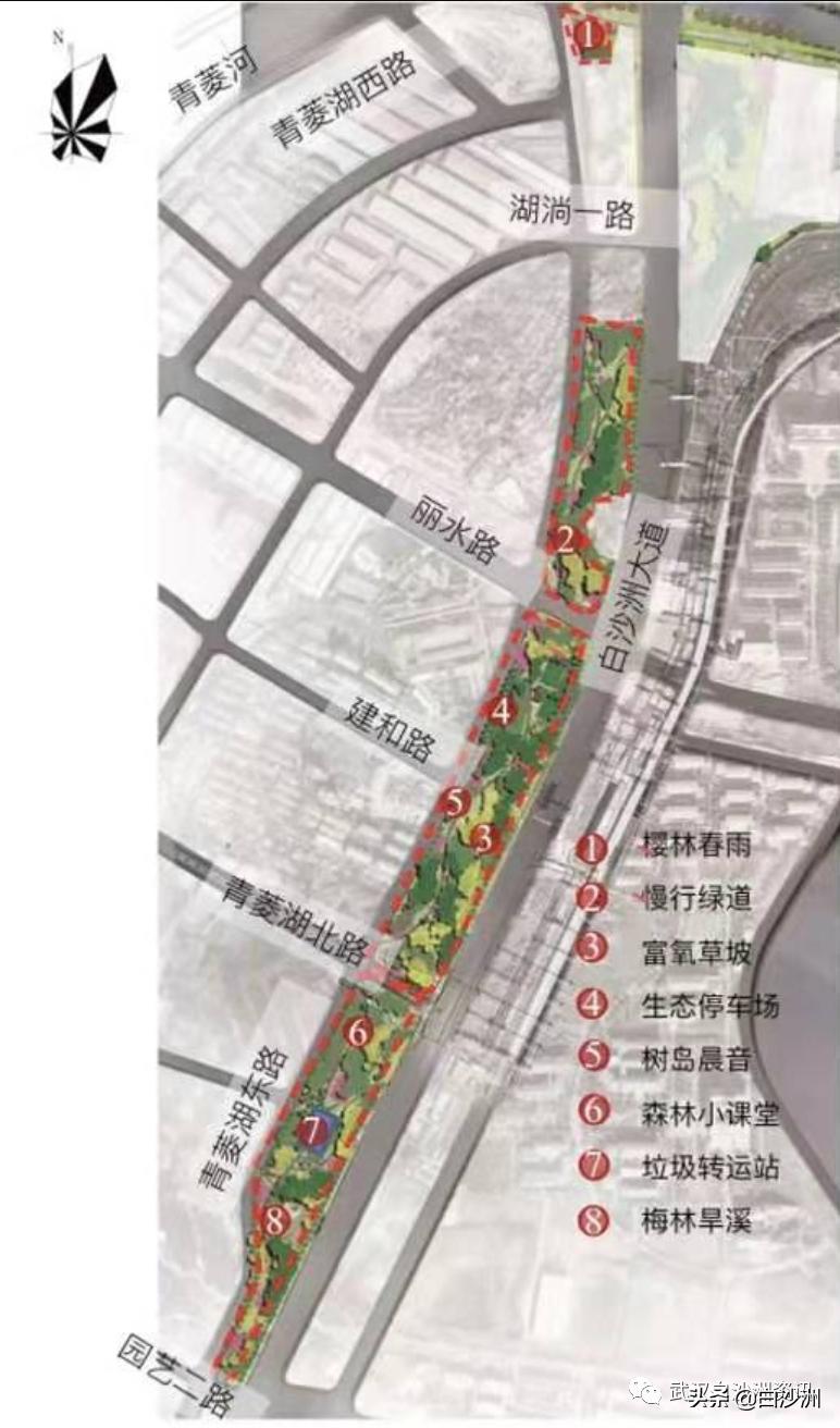 白沙洲丽水路未来规划,白沙洲大道以西规划