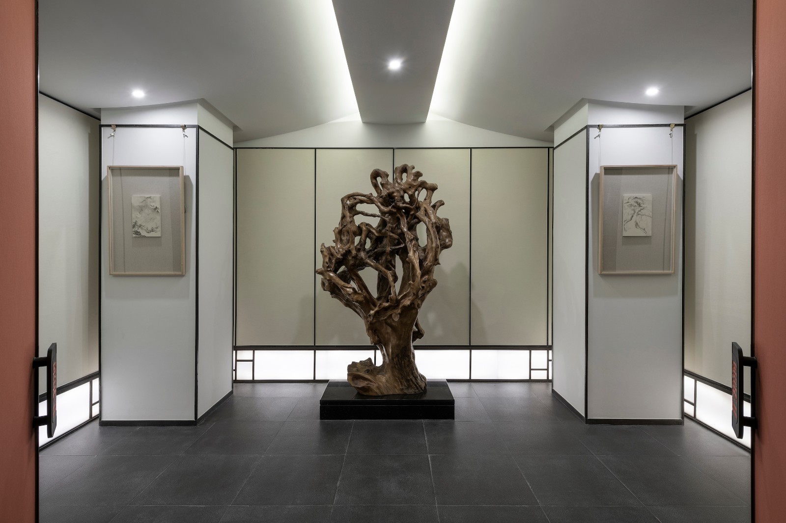 极简中式禅意房子设计,130平米禅意新中式设计