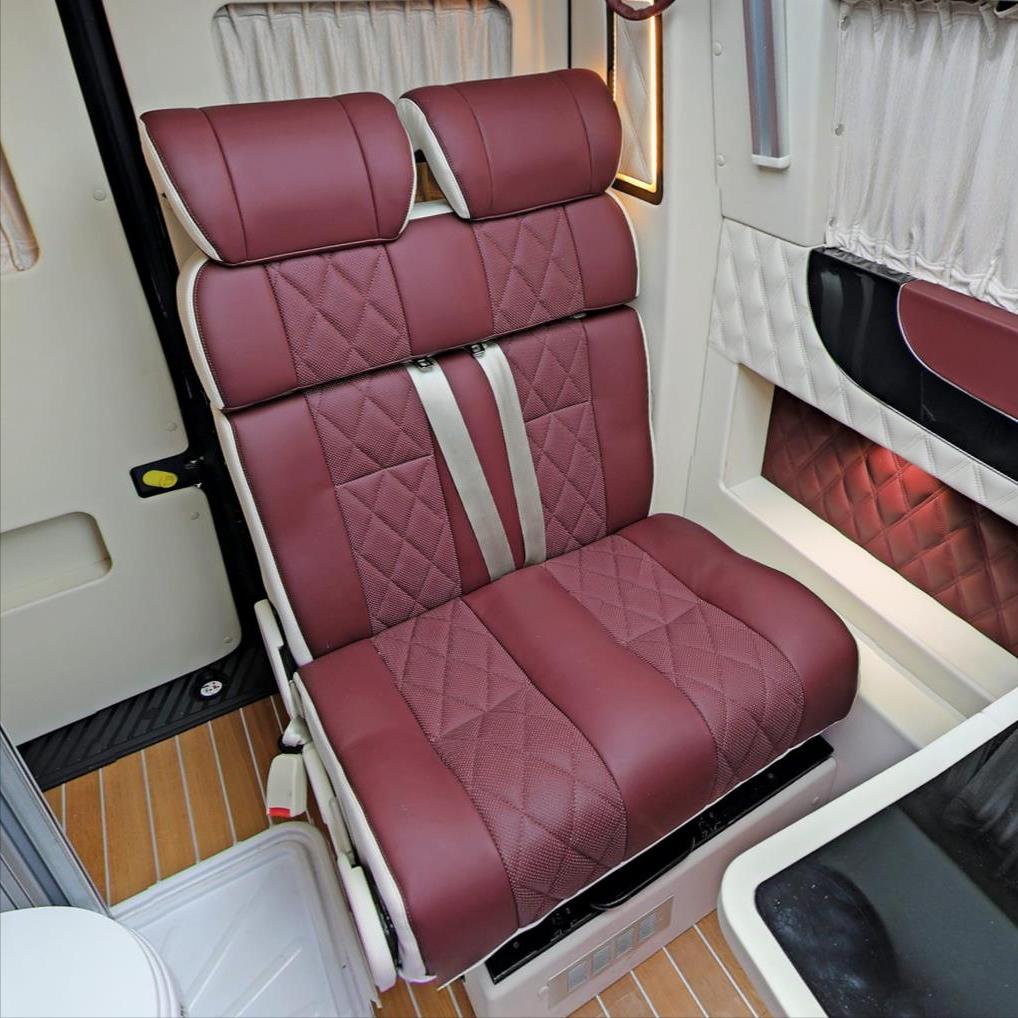 房车卡座座椅尺寸,房车卡座沙发区